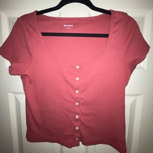 Mauve Old Navy top